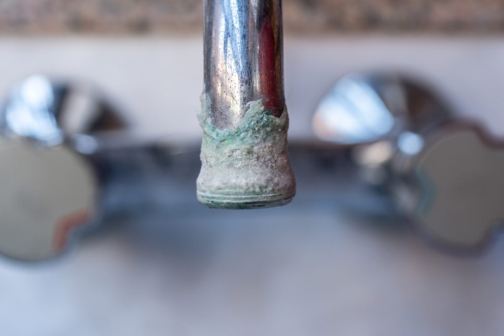 How to Fix Calcium Buildup on Faucets