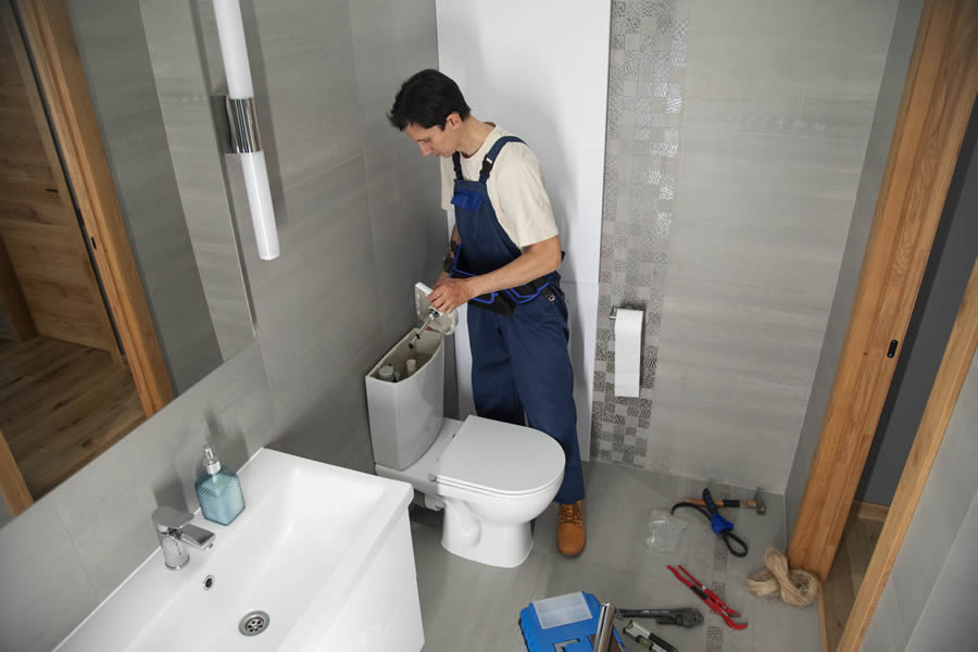 Clogged Toilet Repair